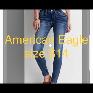 American Eagle jeans- size 14 short